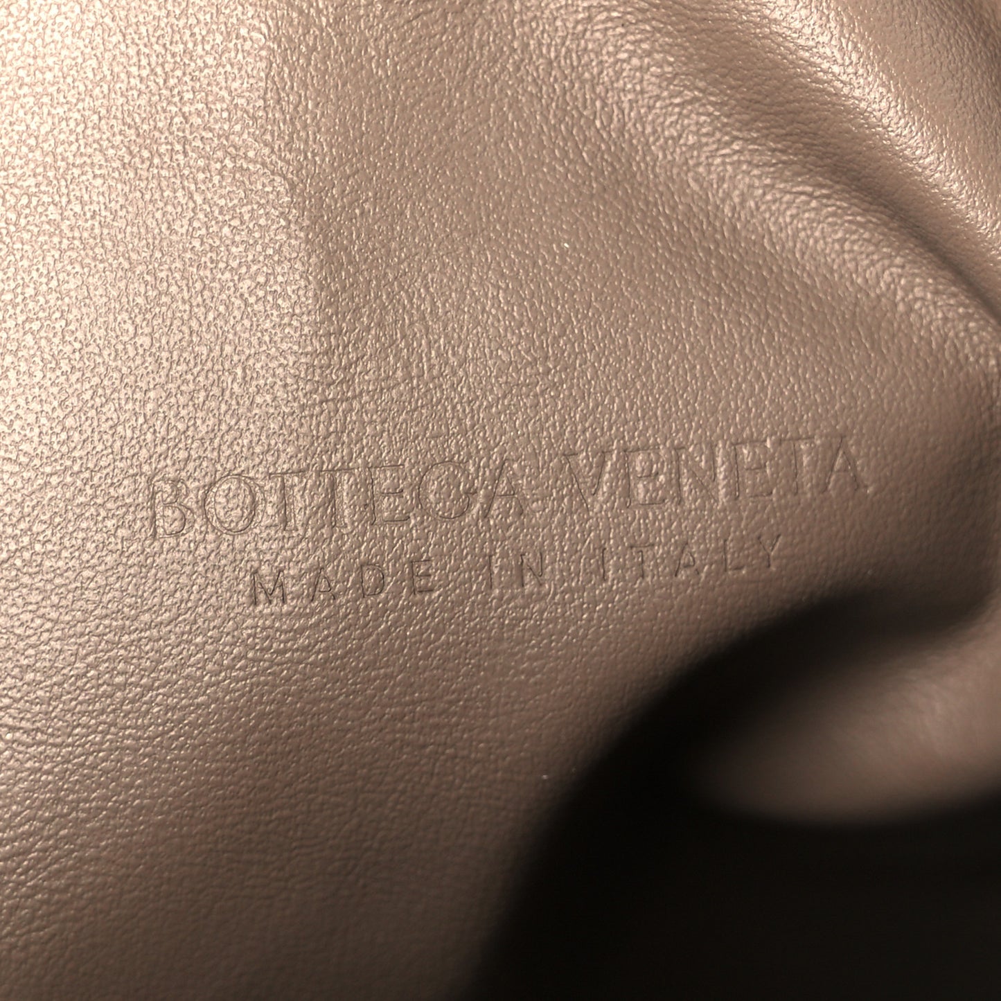 Nappa Intrecciato Teen Jodie Hobo Dark Taupe