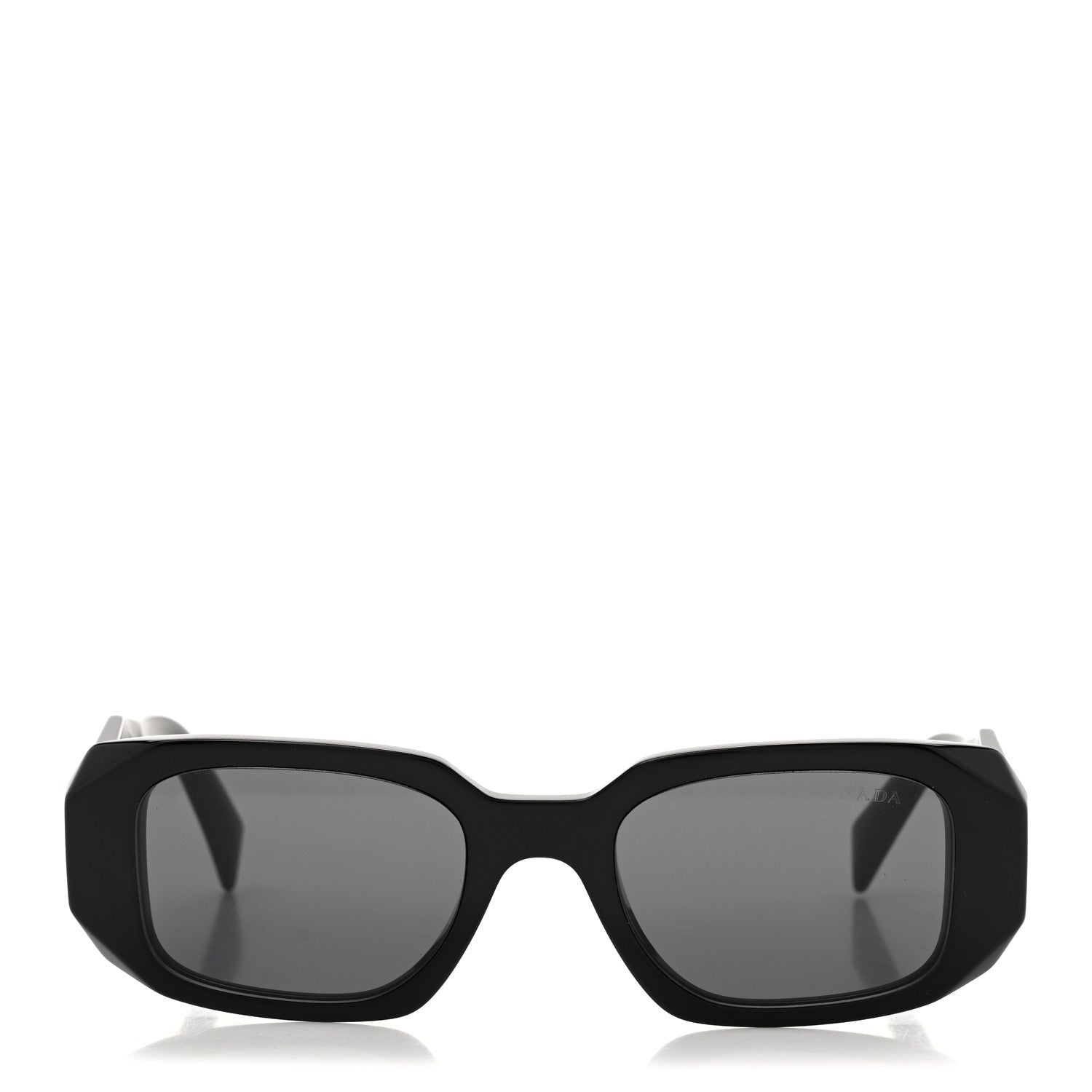 Prada Acetate Symbole Sunglasses SPR 17W Black 2 of 8