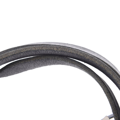 Gucci Cuoio Toscano Nickel Double G 30mm Belt 95 38 Blue 6 of 8