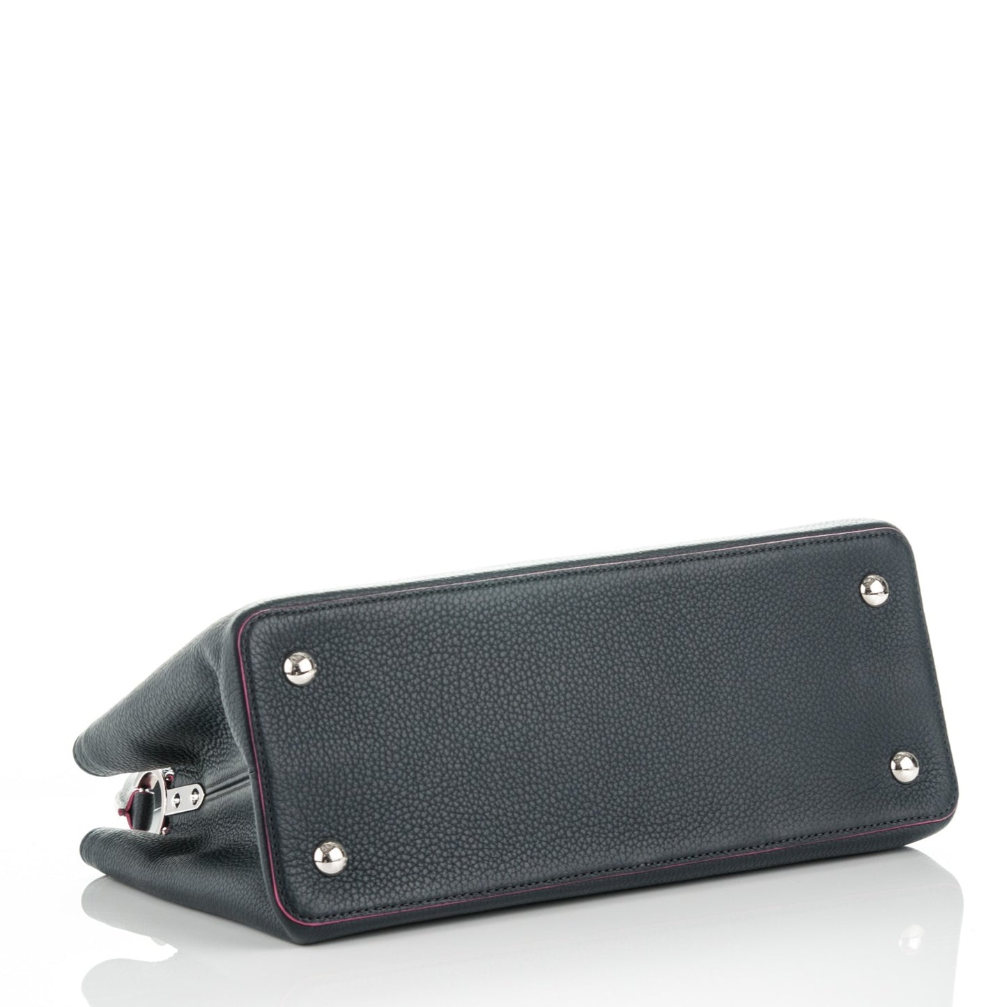 Taurillon Capucines MM Cobalt