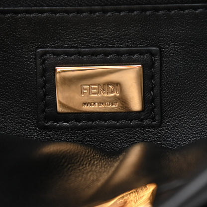 Fendi Nappa Mini Peekaboo Iconic Satchel Black 7 of 12