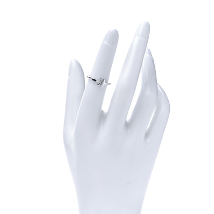 Tiffany 18K White Gold T Wire Ring 49 5 2 of 5