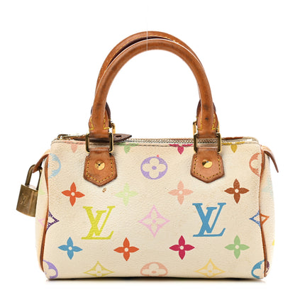Louis Vuitton Monogram Multicolor Mini Sac HL Speedy White 1 of 14