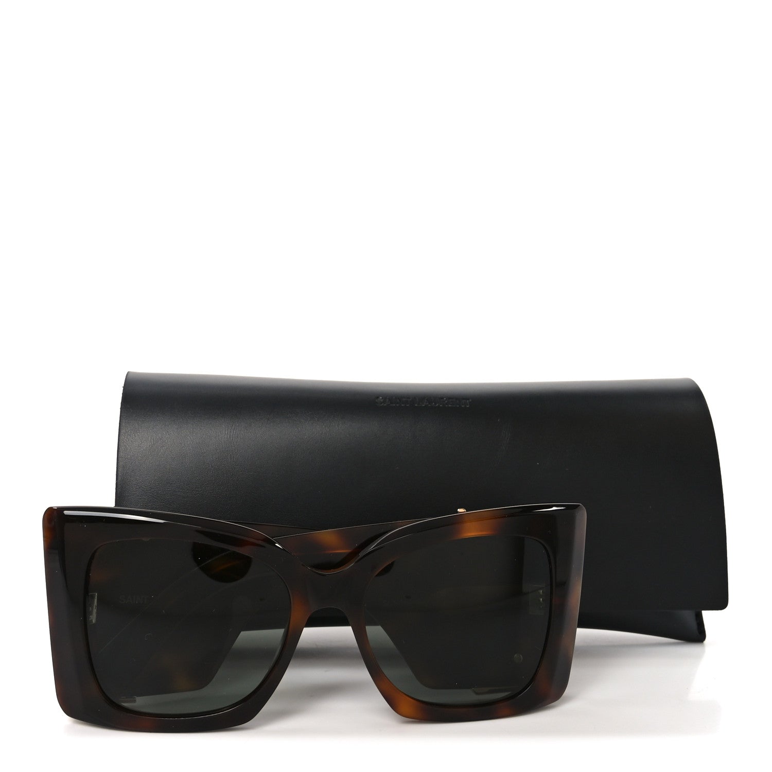 Saint Laurent Acetate Blaze Sunglasses SL M119 Tortoise 8 of 8