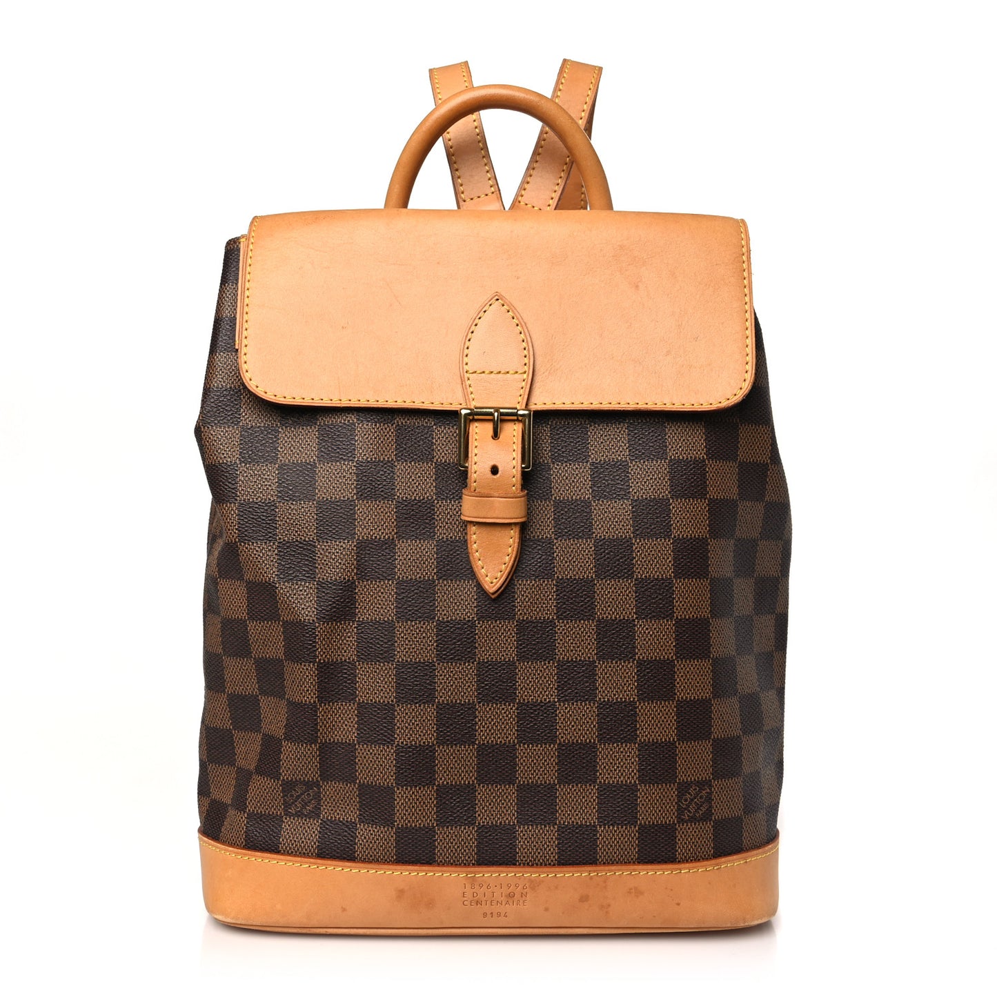 Damier Ebene Soho Centenaire Backpack