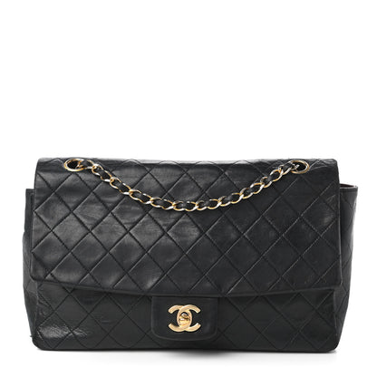 Chanel Lambskin Medium Single Flap Black 1 of 12
