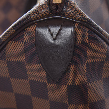 Louis Vuitton Damier Ebene Speedy 30 6 of 8