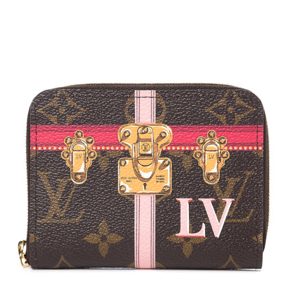 Louis Vuitton Monogram Summer Trunks Zippy Coin Purse 1 of 8