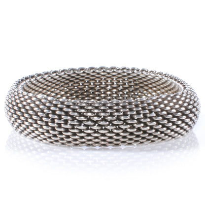 Tiffany Sterling Silver Somerset Mesh Bracelet 3 of 4