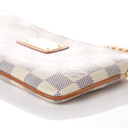 Louis Vuitton Damier Azur Pochette Milla MM 9 of 9