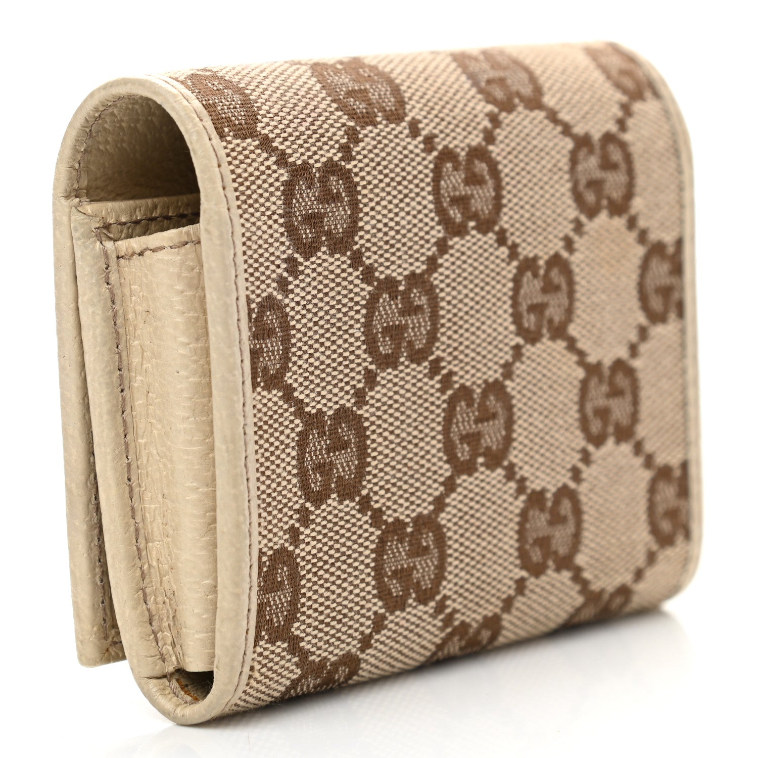 Gucci Monogram Card Case Off White 3 of 9