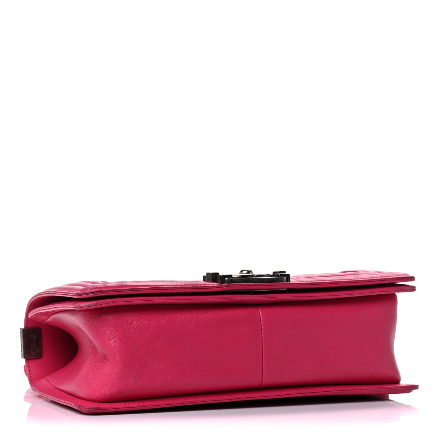 Lambskin Quilted Medium Boy Flap Pink
