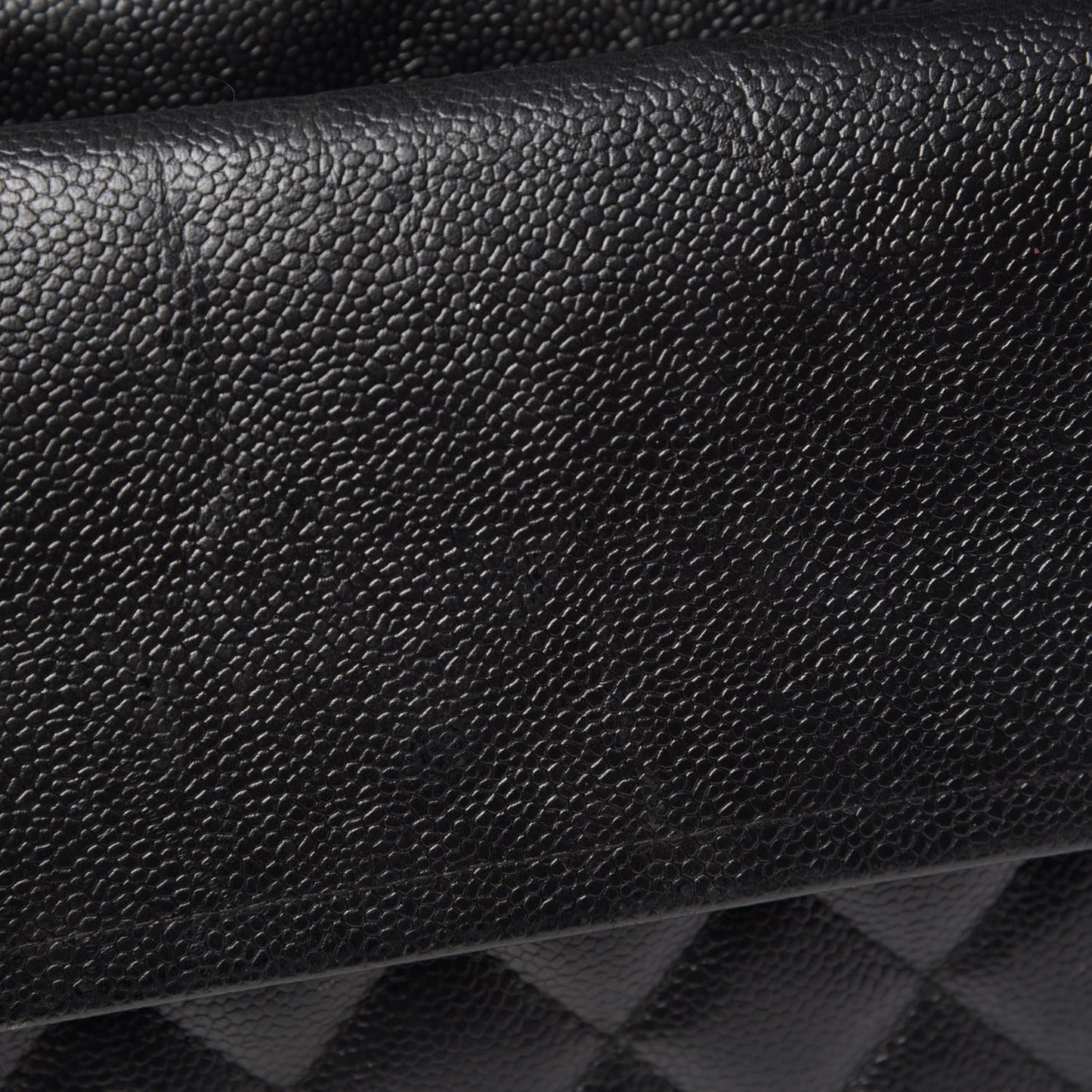 Caviar Quilted Maxi Double Flap Black