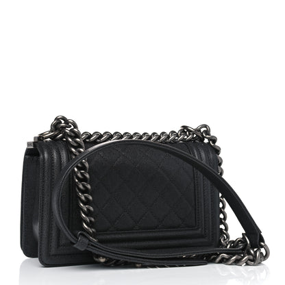 Chanel Caviar Quilted Small Boy Flap Black 2 of 4