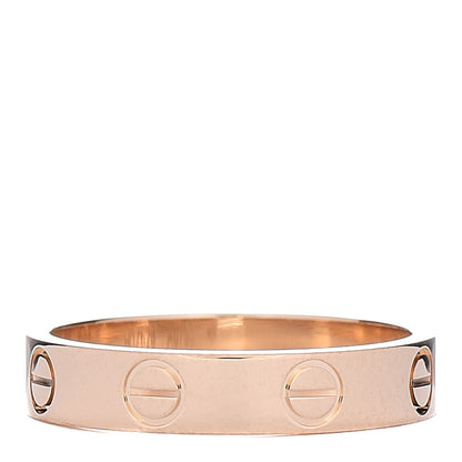 Cartier 18K Yellow Gold 3.5mm LOVE Wedding Band Ring 50 5.25 3 of 5