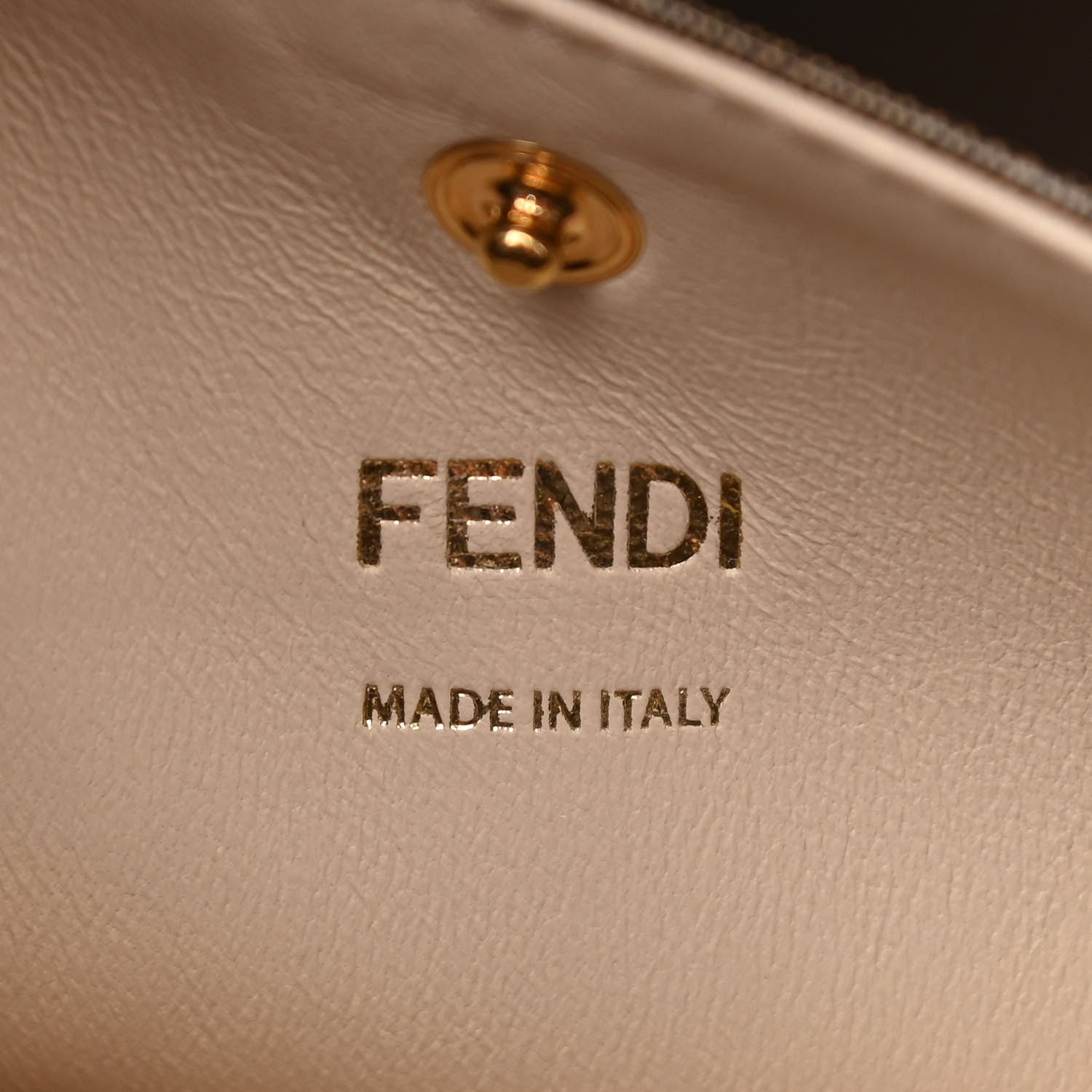 Fendi Vitello Seta Medium Peekaboo X-Lite Burgundy Beige 6 of 14