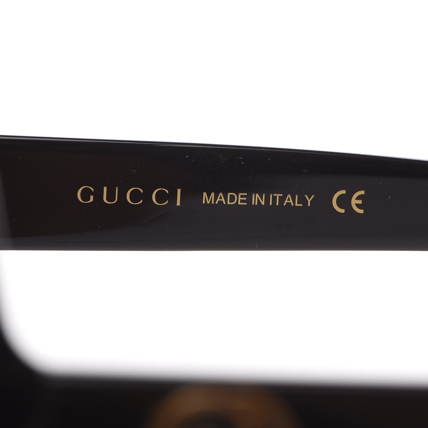 Acetate Square Frame GG0096S Sunglasses Black