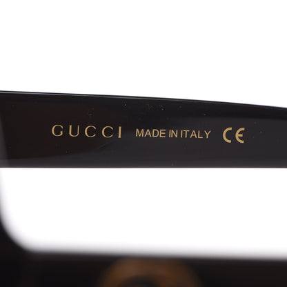 Gucci Acetate Square Frame GG0096S Sunglasses Black 6 of 9