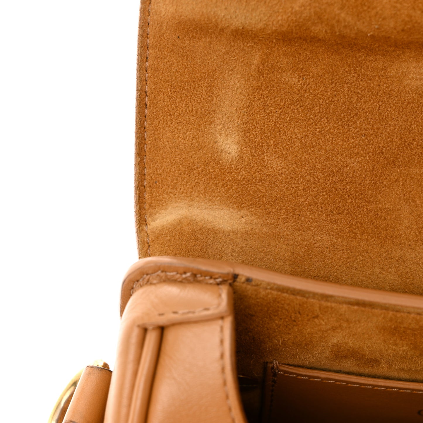 Box Calfskin Small Bobby Flap Camel