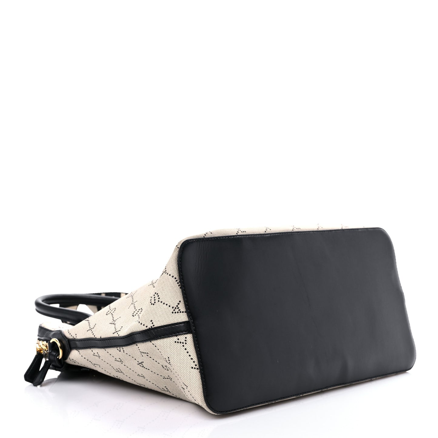 Canvas Stella Logo Shoulder Bag Neutral