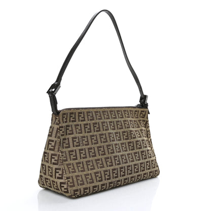 Fendi Zucchino Pochette Brown 3 of 8