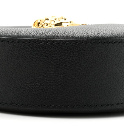 Versace Calfskin La Medusa Round Camera Bag Black 8 of 8