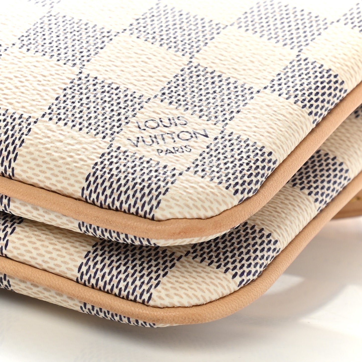 Damier Azur Double Zip Pochette