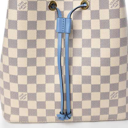 Louis Vuitton Damier Azur Neonoe MM Bleuet 9 of 11