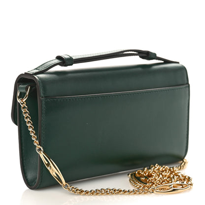 Gucci Smooth Calfskin Mini Zumi Shoulder Bag Vintage Green 3 of 9