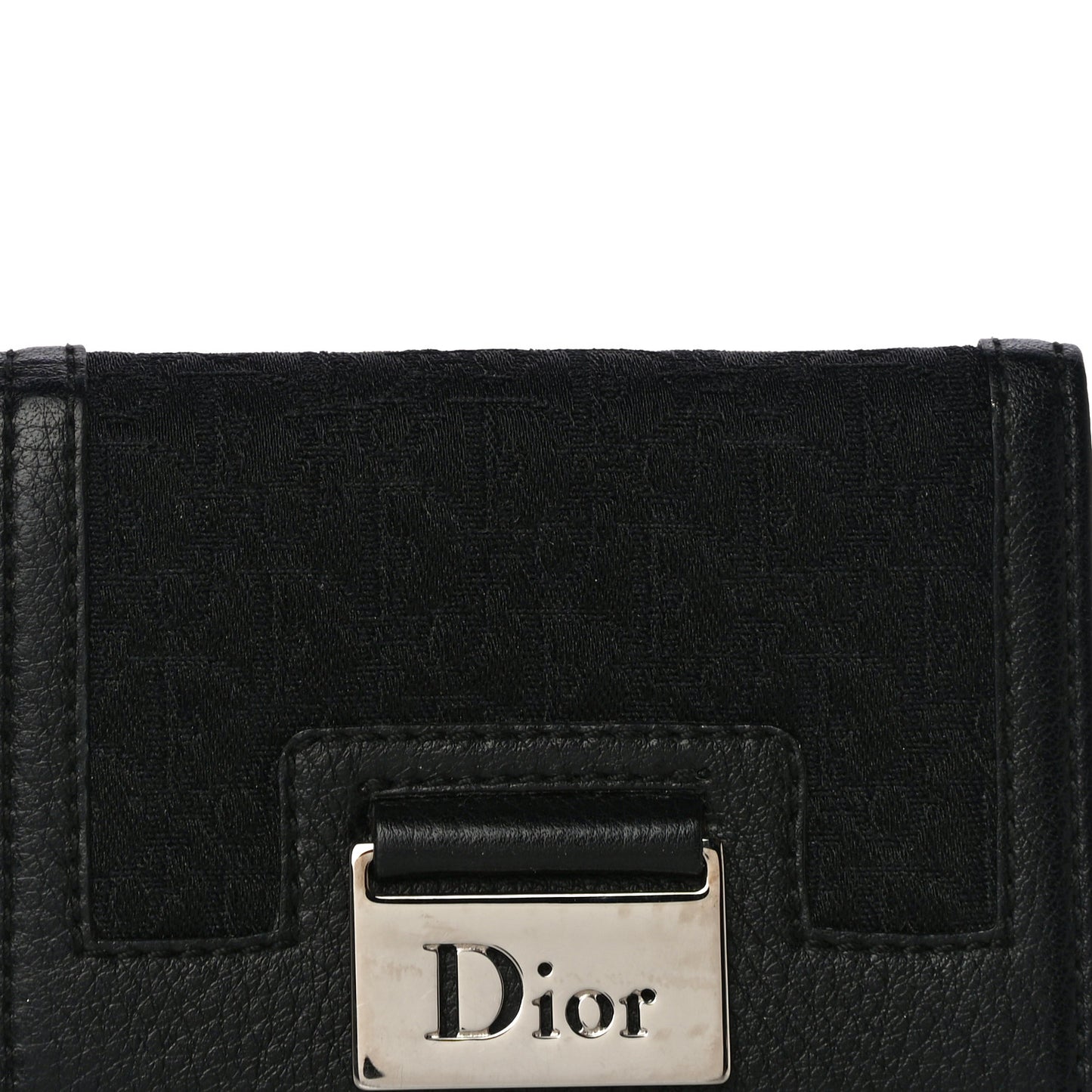 Monogram Card Holder Black