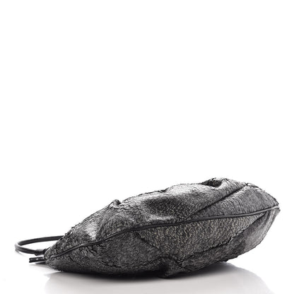 Fendi Calf Hair To You Convertible Clutch Grey 4 of 7