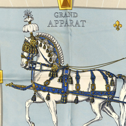 Hermes Silk Grand Apparat Scarf 90 4 of 4