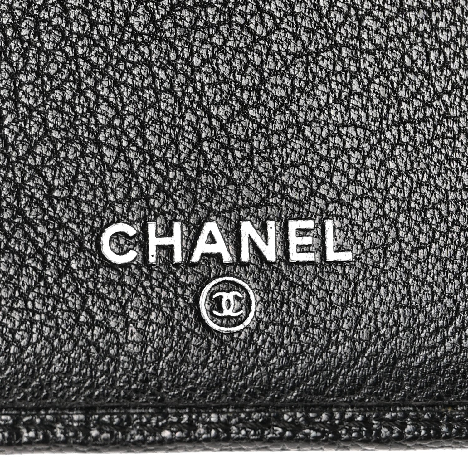 Chanel Goatskin Large Flap Wallet Black 6 of 12