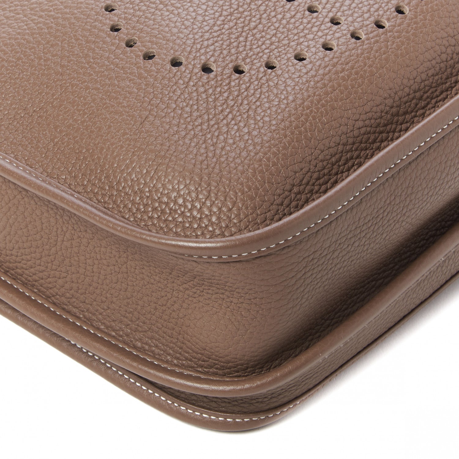 Hermes Taurillon Clemence Evelyne III PM Etoupe 6 of 10