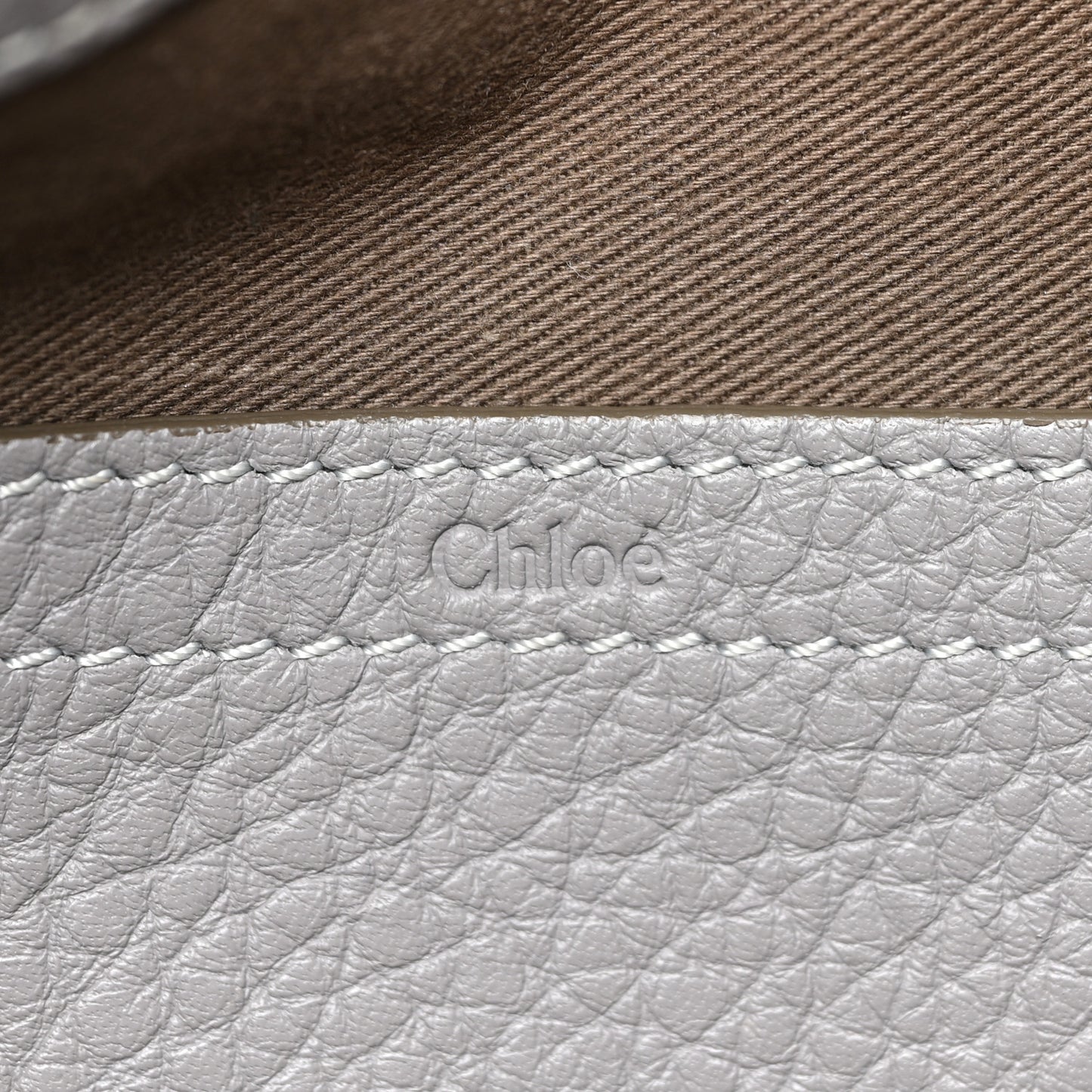 Calfskin Medium Marcie Round Crossbody Bag Cashmere Grey