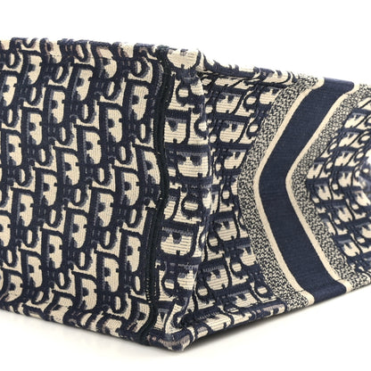Christian Dior Oblique Medium Book Tote Blue Multicolor 9 of 9