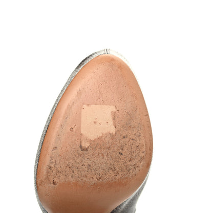 Louis Vuitton Monogram Rosemary Peep Toe Pumps 38.5 9 of 12