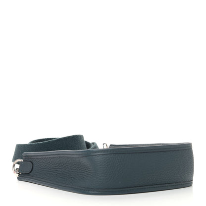 Hermes Taurillon Clemence Evelyne TPM Vert Cypress 3 of 8