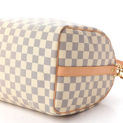 Louis Vuitton Damier Azur Speedy Bandouliere 30 7 of 10