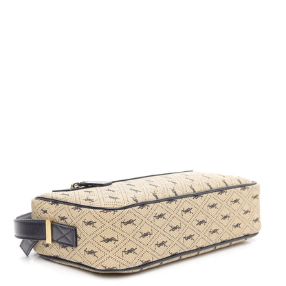 Saint Laurent Canvas Monogram All Over Camera Bag Beige 4 of 9