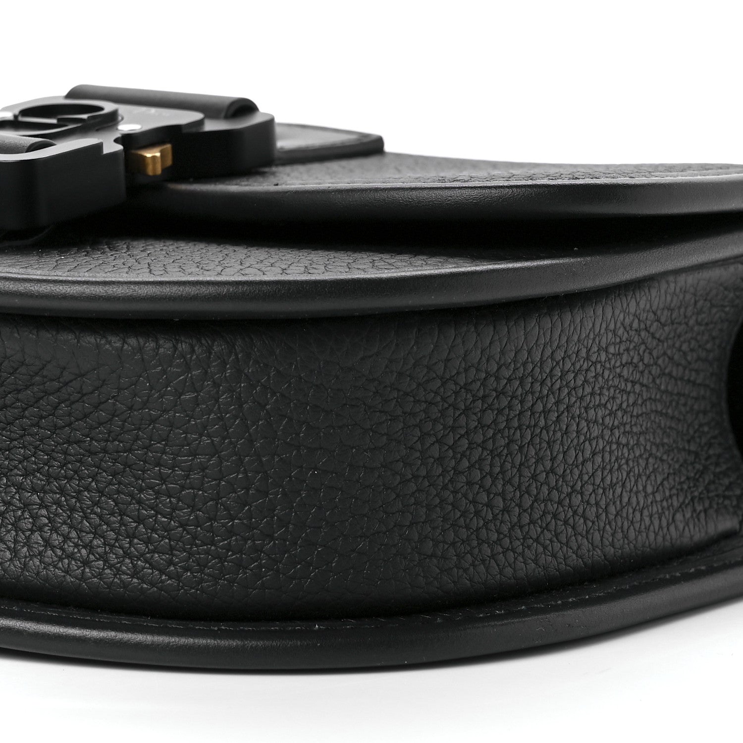 Christian Dior Grained Calfskin Mini Gallop Bag With Strap Black 8 of 10