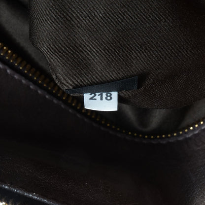 Miu Miu Vitello Lux Medium Bow Bag Fumo 8 of 8