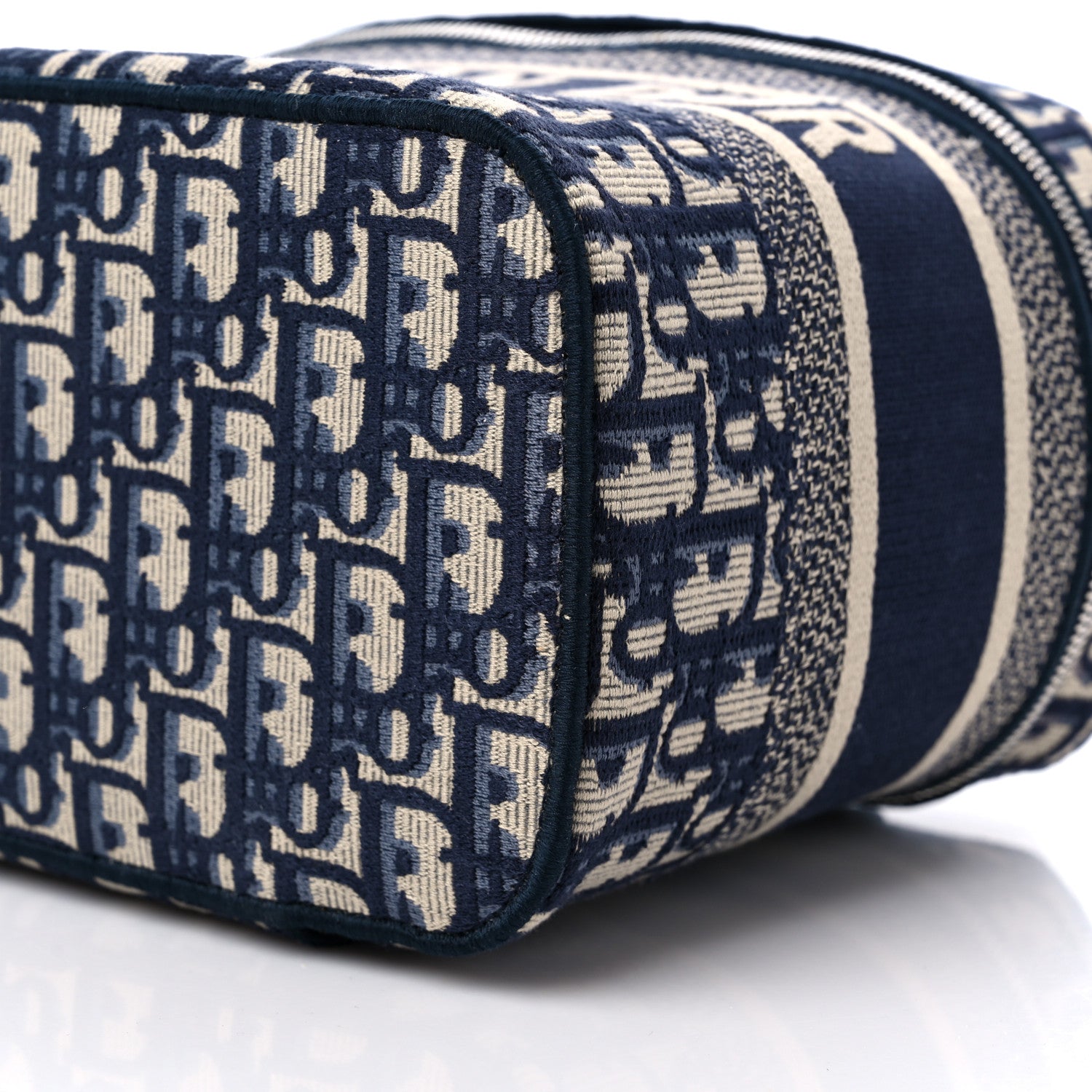 Christian Dior Oblique Diortravel Vanity Case Blue 8 of 10