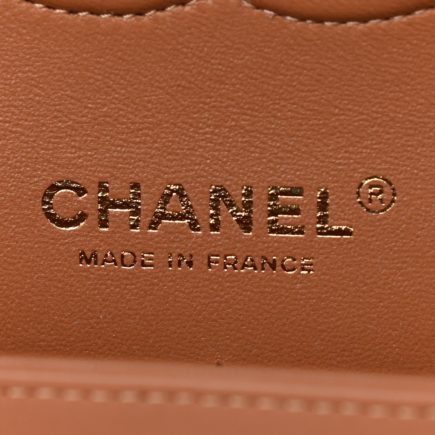 Chanel Lambskin Quilted Medium Double Flap Brown 7 of 8