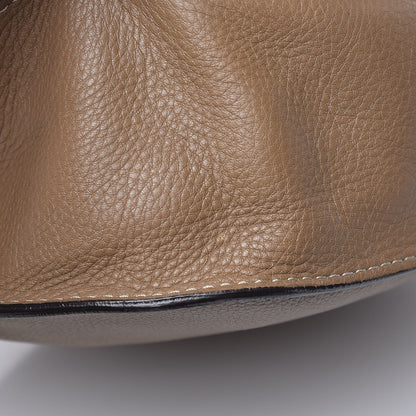Chloe Calfskin Medium Marcie Round Zip Crossbody Bag Nut 12 of 18