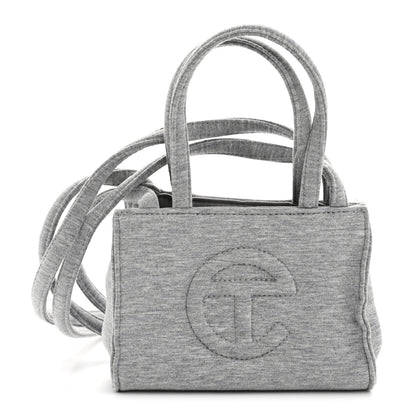 Telfar X UGG Fleece Small Shopping Bag Heather Grey 3 of 37