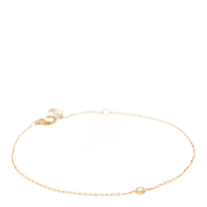 Cartier 18K Yellow Gold Diamond XS D'Amour Bracelet 1 of 5