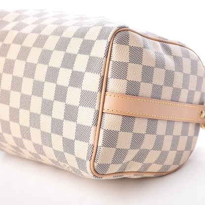 Louis Vuitton Damier Azur Speedy Bandouliere 25 8 of 10
