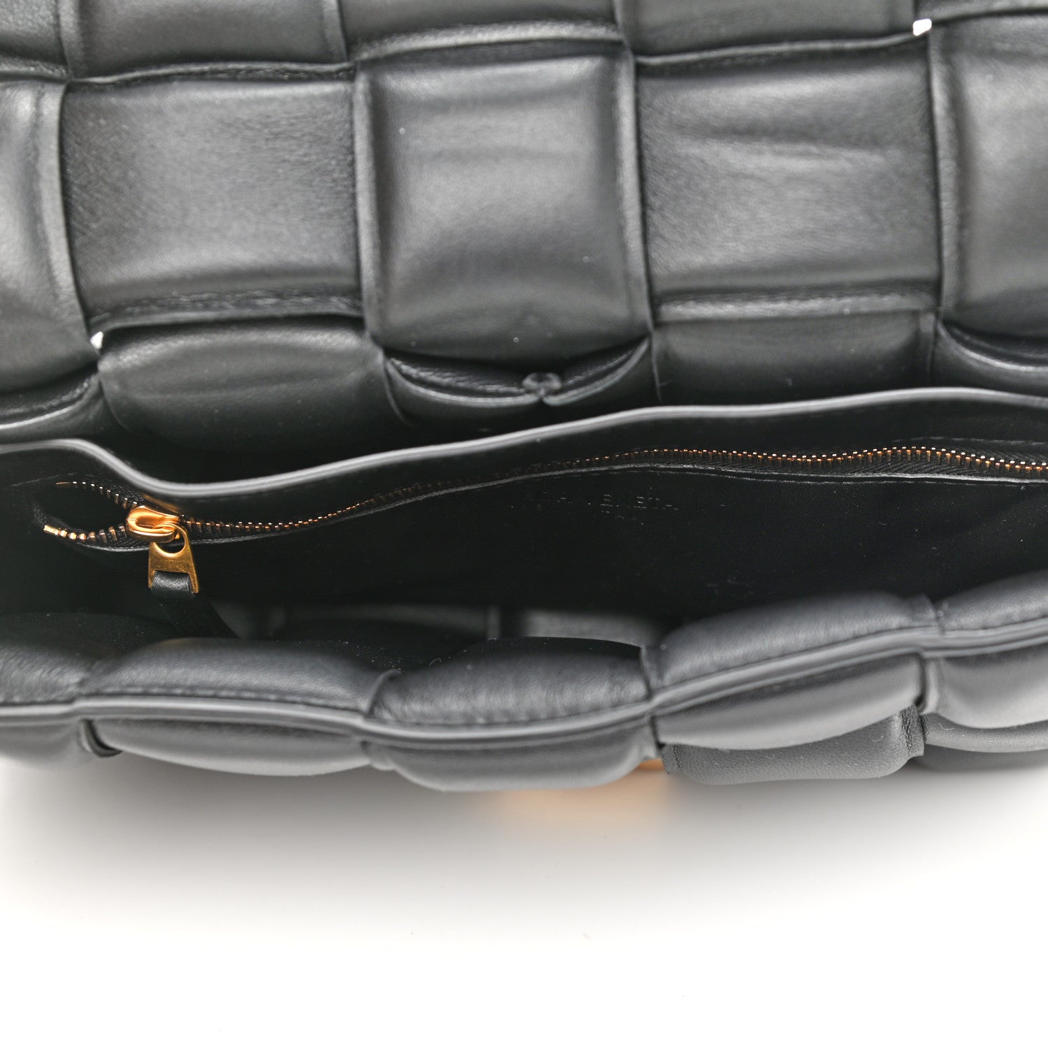 Bottega Veneta Nappa Maxi Intreccio Padded Cassette Crossbody Bag Black 5 of 10