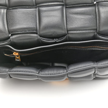 Bottega Veneta Nappa Maxi Intreccio Padded Cassette Crossbody Bag Black 5 of 10